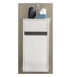 Trendteam Armoire murale de rangement avec tiroir Sol blanc