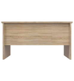 Table basse Chêne sonoma 80x50x42,5 cm Bois d'ingénierie