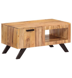 Table basse 90x50x45 cm Bois d'acacia massif