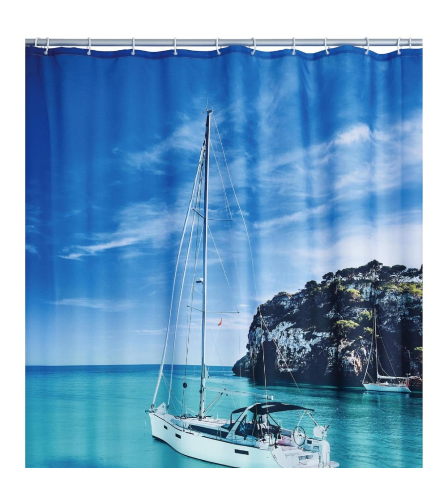 RIDDER Rideau de douche Sailboat 180x200 cm