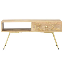 Table basse 95x50x42 cm bois de manguier massif