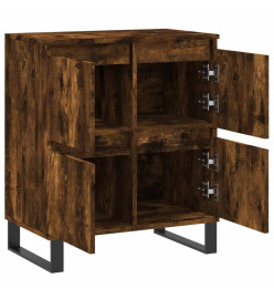 Buffet Chêne fumé 60x35x70 cm Bois d'ingénierie