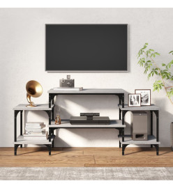 Meuble TV Sonoma gris 117x35x52 cm Bois d'ingénierie