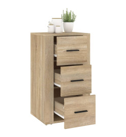 Buffet Chêne sonoma 40x33x70 cm Bois d'ingénierie