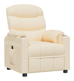 Fauteuil Crème Tissu