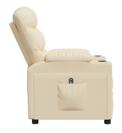 Fauteuil Crème Tissu