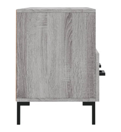 Meuble TV sonoma gris 102x36x50 cm bois d'ingénierie