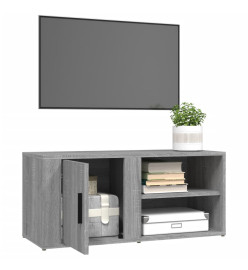 Meubles TV 2 pcs Sonoma gris 80x31,5x36 cm Bois d'ingénierie