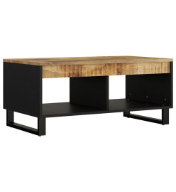 Table basse 90x50x40 cm bois de manguier massif