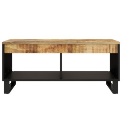 Table basse 90x50x40 cm bois de manguier massif