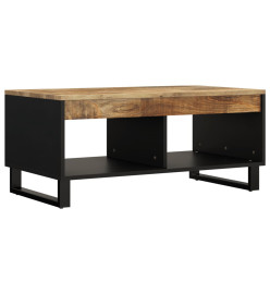 Table basse 90x50x40 cm bois de manguier massif