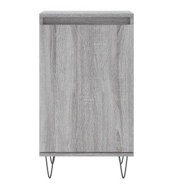 Buffet sonoma gris 40x35x70 cm bois d'ingénierie