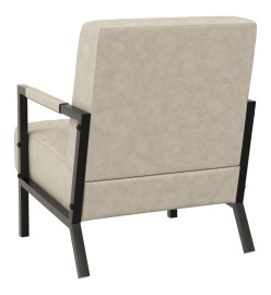 Fauteuil Gris clair Similicuir