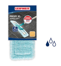 Leifheit Tête de serpillière Profi Extra Soft bleu 55116