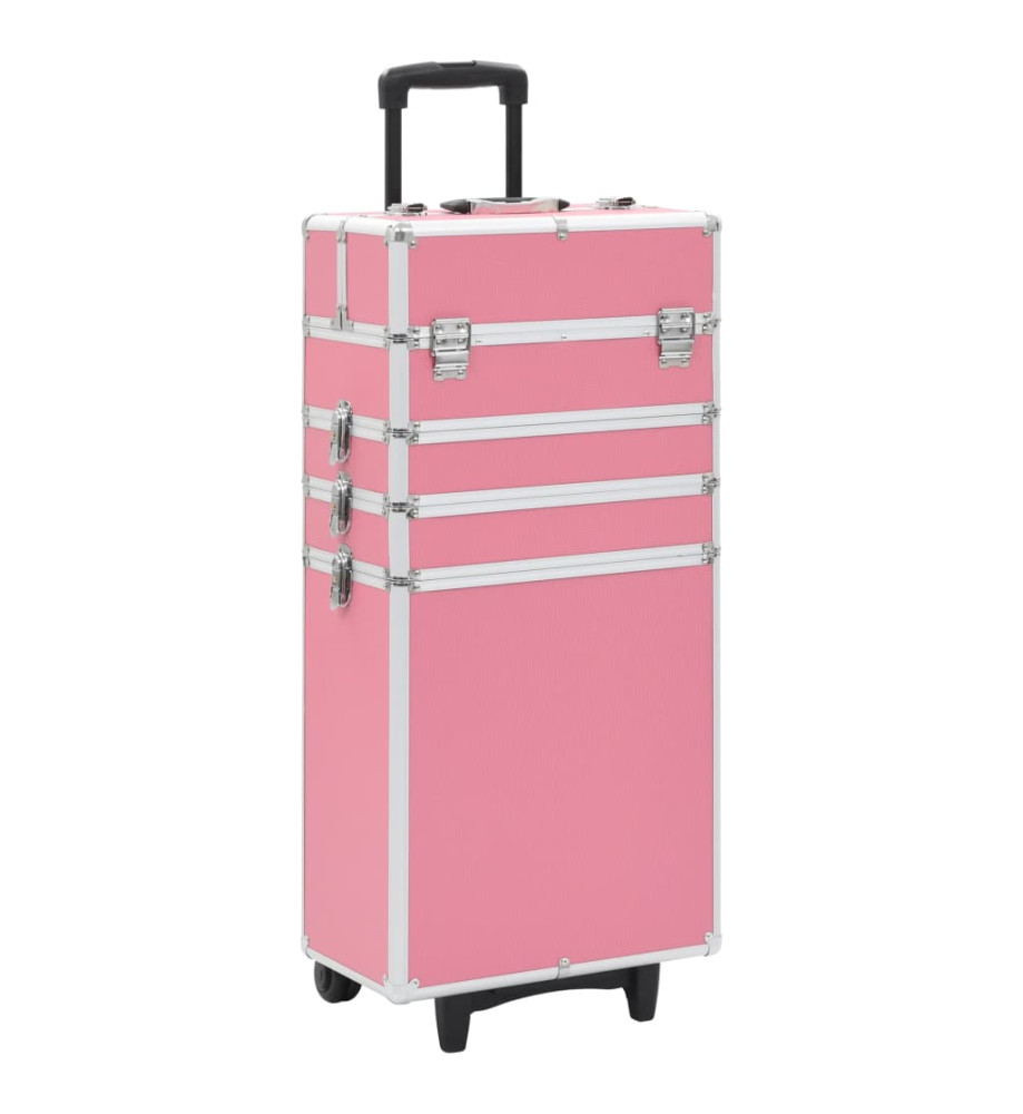 Chariot de maquillage Aluminium Rose