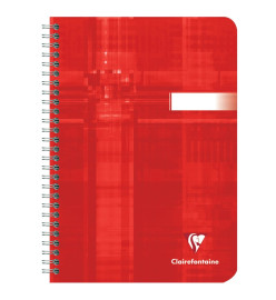 Clairefontaine Cahiers à reliure spiralée A5 90 Feuilles carrées 5 pcs