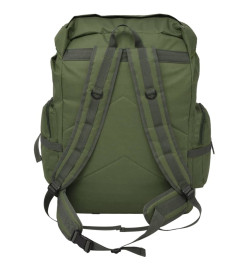 Sac à dos en style d'armée 65 L Vert