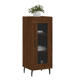 Buffet Chêne marron 34,5x34x90 cm Bois d'ingénierie