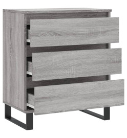 Buffet Sonoma gris 60x35x70 cm Bois d'ingénierie