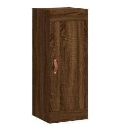 Armoire murale chêne marron 34,5x34x90 cm bois d'ingénierie