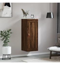 Armoire murale chêne marron 34,5x34x90 cm bois d'ingénierie