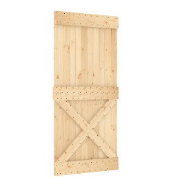 Porte NARVIK 95x210 cm bois massif de pin