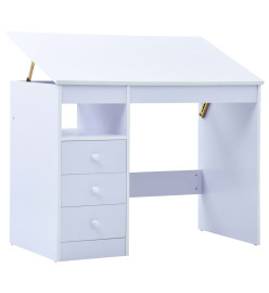 Bureau pour enfants Inclinable Blanc