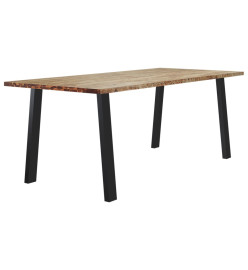 Table à manger 200x90x75 cm bois d'acacia solide