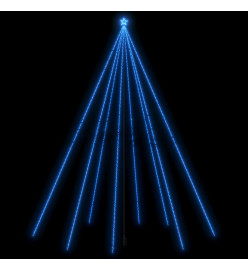 Lumières d'arbre de Noël Int/Extérieur 1300 LED bleues 8 m