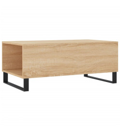 Table basse Chêne sonoma 90x50x36,5 cm Bois d'ingénierie