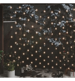 Filet lumineux blanc chaud de Noël 3x2 m 204 LED Int/extérieur