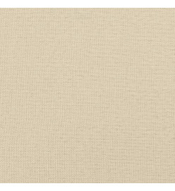 Banc beige 110x40x70 cm lin