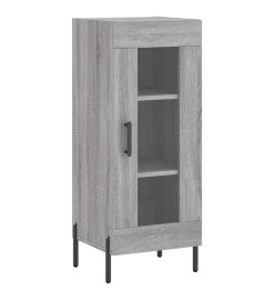 Buffet Sonoma gris 34,5x34x90 cm Bois d'ingénierie