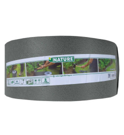 Nature Bordure de jardin 15 cm x 40 m 3 mm Gris