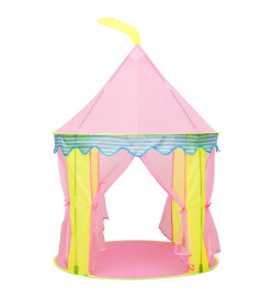 Tente de jeu pour enfants avec 250 balles Rose 100x100x127 cm