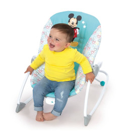 Disney Baby Rebondisseur bébé 2 en 1 Mickey Mouse Bestie Original