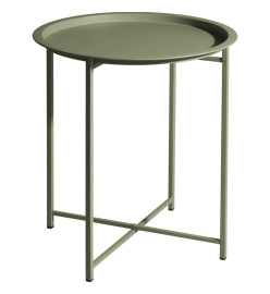 ProGarden Table ronde 46,2x52,5 cm Vert clair mat