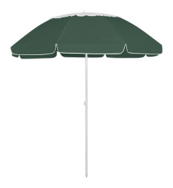 Parasol de plage Vert 300 cm