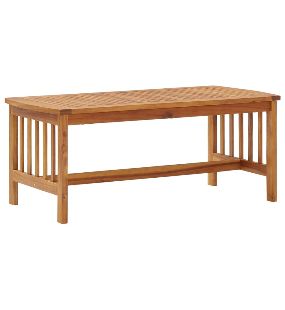 Table basse 102x50x43 cm Bois d'acacia solide