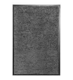 Paillasson lavable Anthracite 40x60 cm