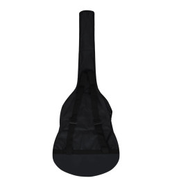 Sac de guitare classique 4/4 Noir 100x37 cm Tissu