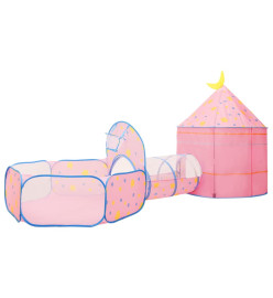 Tente de jeu pour enfants Rose 301x120x128 cm