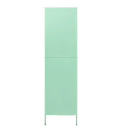 Garde-robe Vert menthe 90x50x180 cm Acier