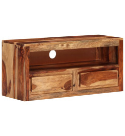 Meuble TV 88x30x40 cm Bois massif