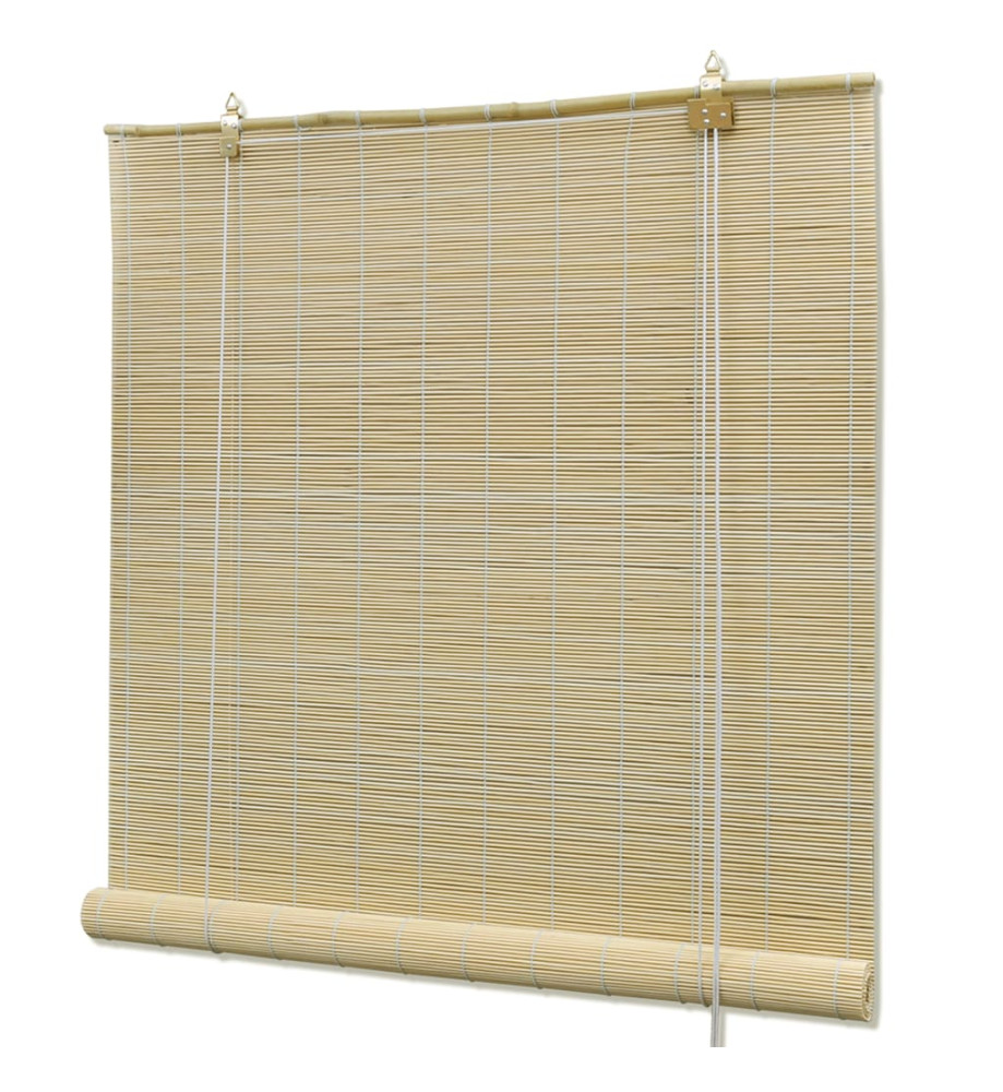 Store à rouleau bambou naturel 150x220 cm Store à rouleau bambou naturel 150x220 cm