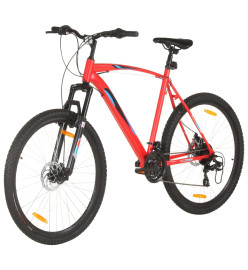 Vélo de montagne 21 vitesses Roues 29 pouces Cadre 53 cm Rouge