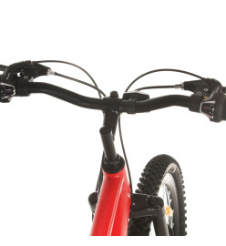 Vélo de montagne 21 vitesses Roues 29 pouces Cadre 53 cm Rouge