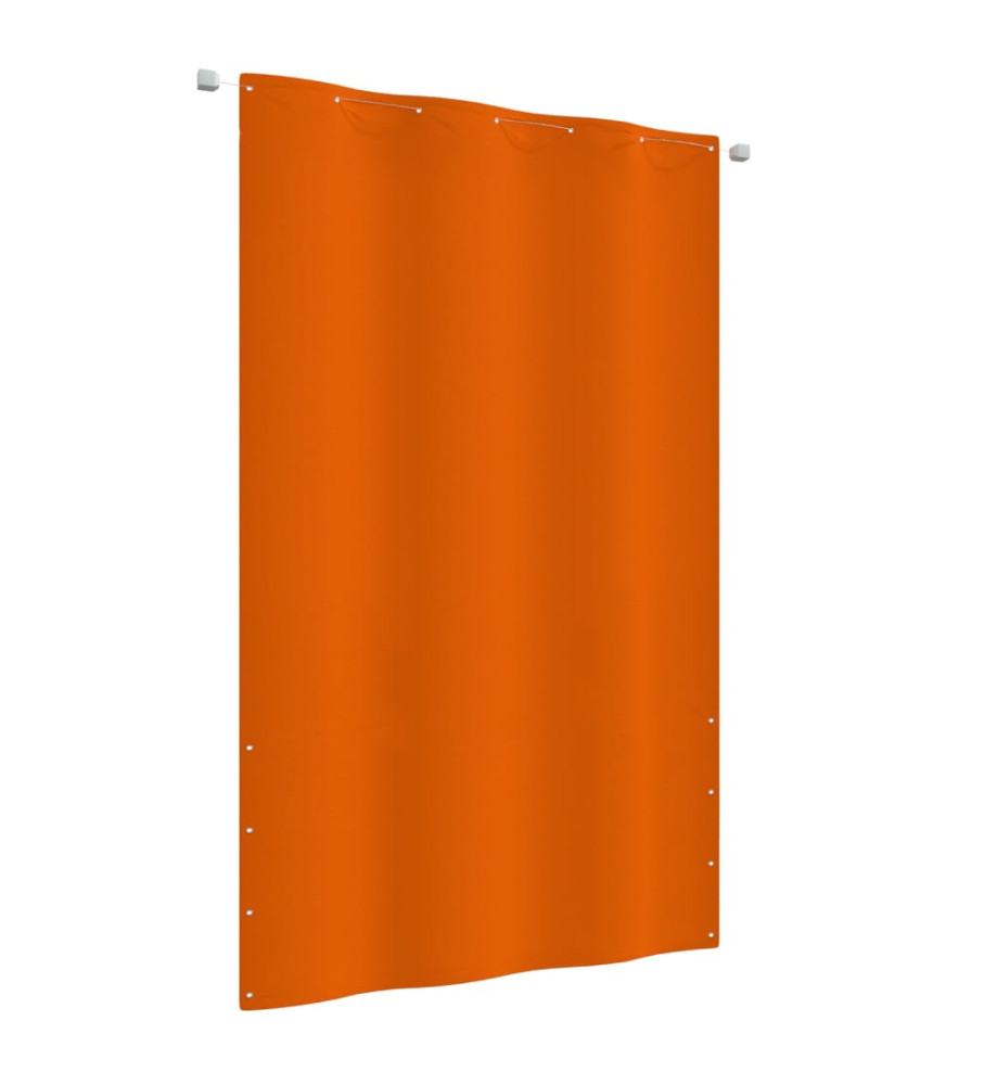 Écran de balcon Orange 140x240 cm Tissu Oxford