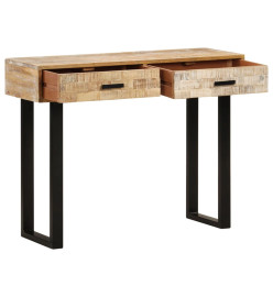 Table console 100x30x75 cm Bois de manguier massif