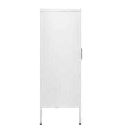 Armoire de rangement Blanc 80x35x101,5 cm Acier